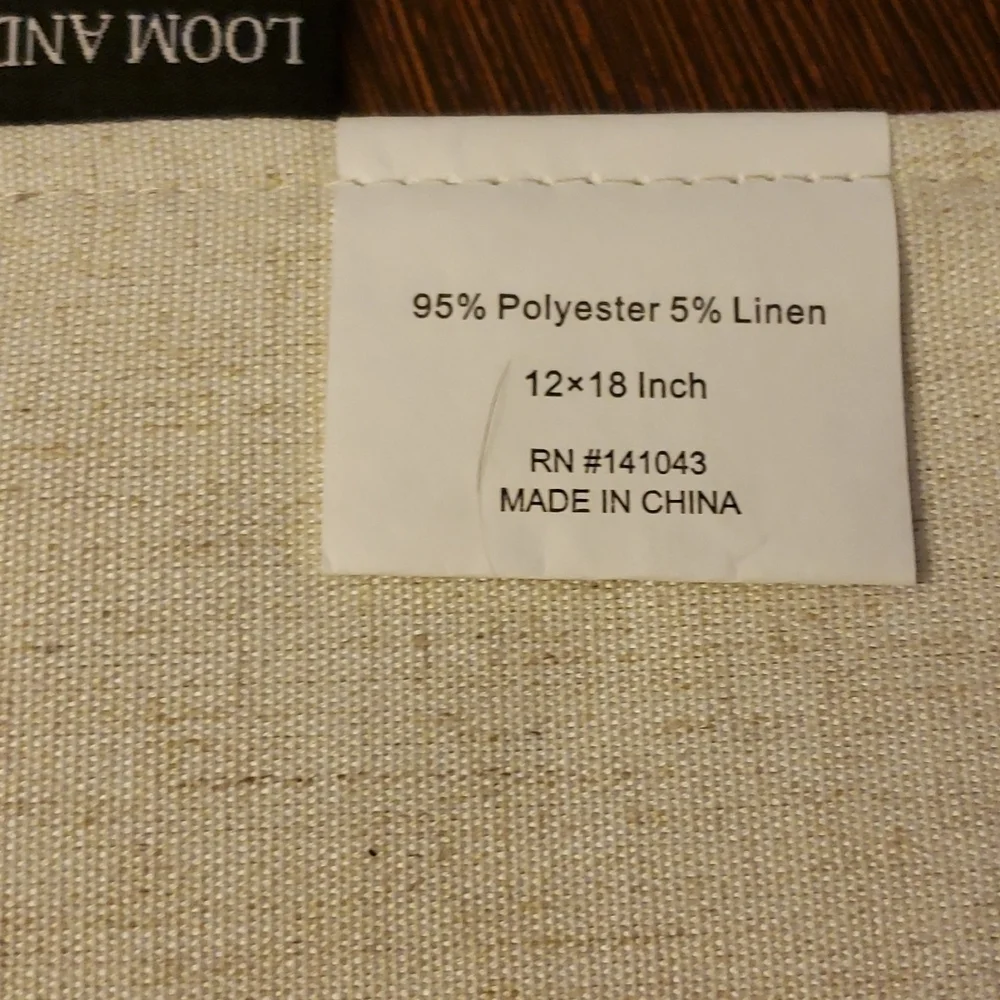 LOOM AND MILL Paisley Placemats Set of 4